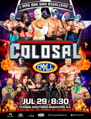 colosal lucha libre en Tijuana 2022