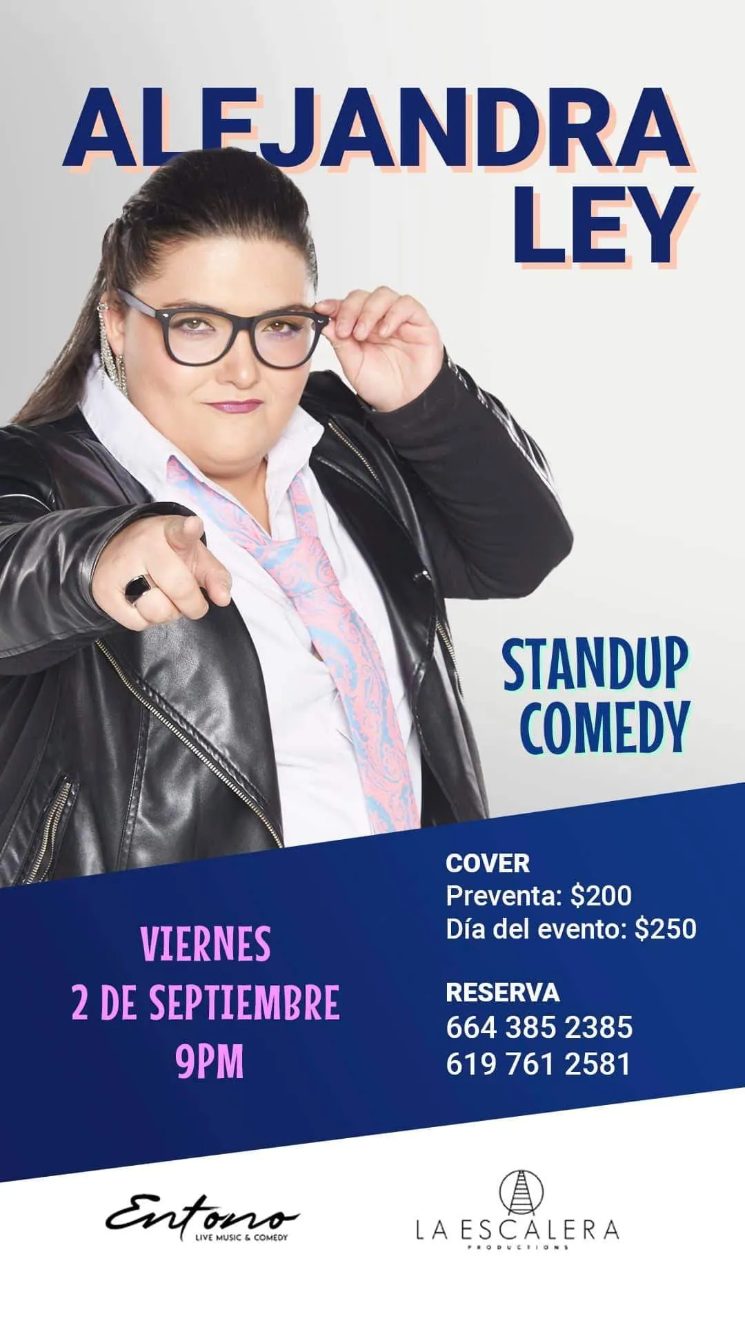 Alejandra Ley en Tijuana 2022 Stand Up