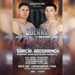 Guerra Zanfer Box en Tijuana 2023