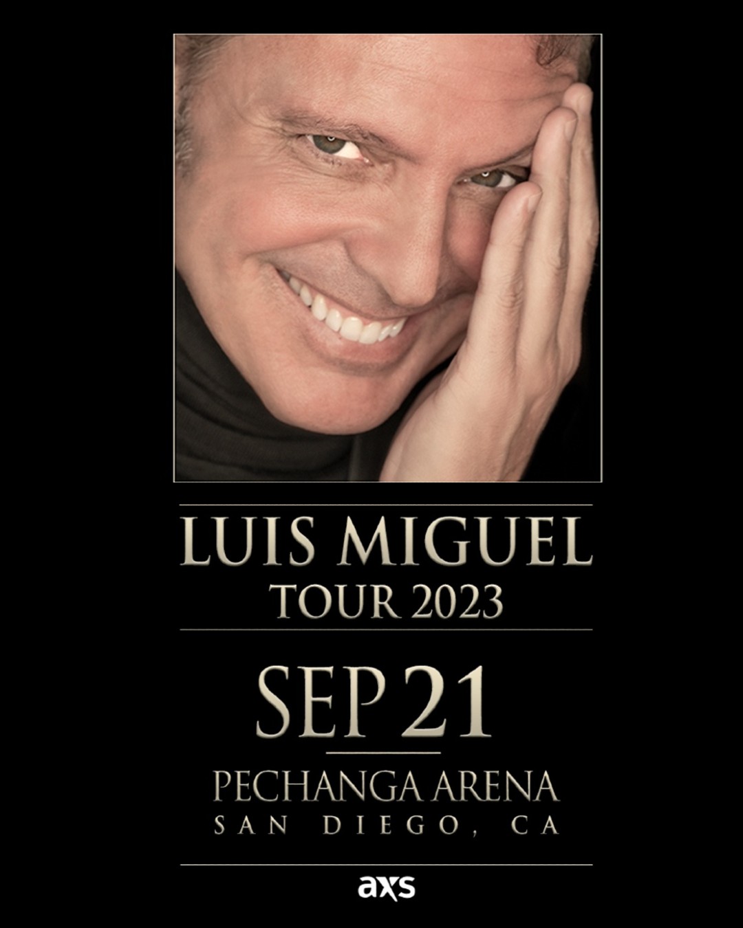 Luis Miguel en San Diego Concierto Pechanga Arena