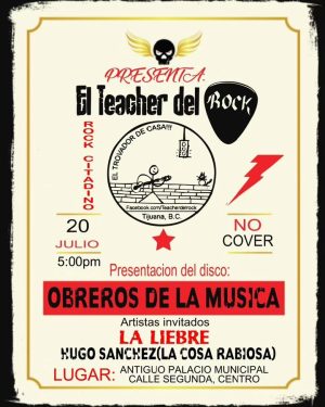 El teacher del Rock en Tijuana 2023
