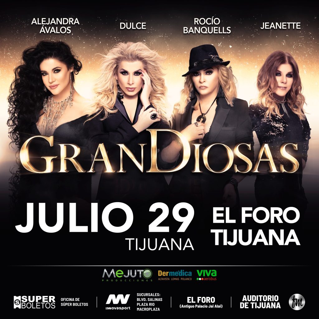 Grandiosas en Tijuana 2023 Tijuana Eventos, Conciertos