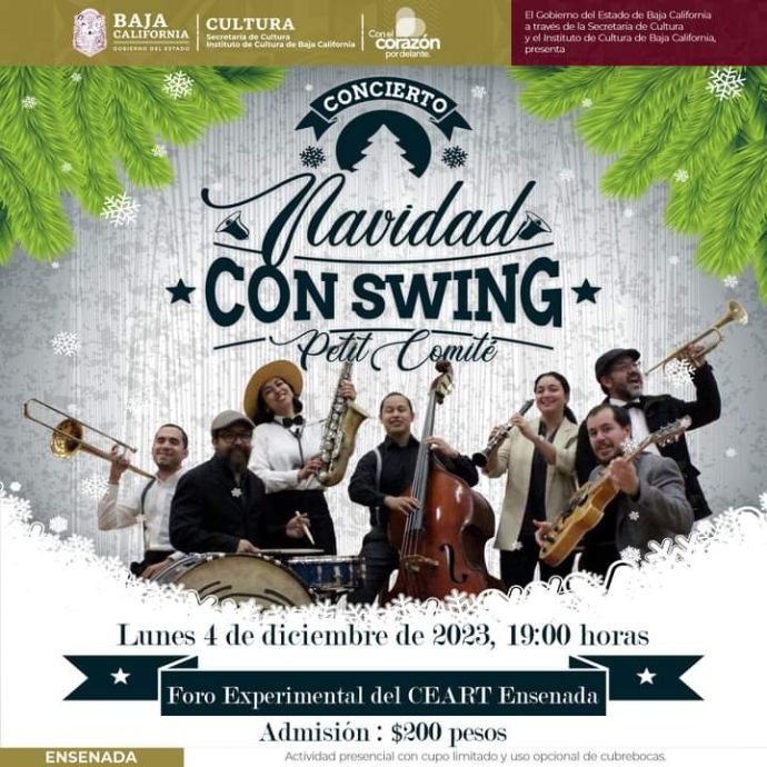 Navidad con swing en Ensenada 2023