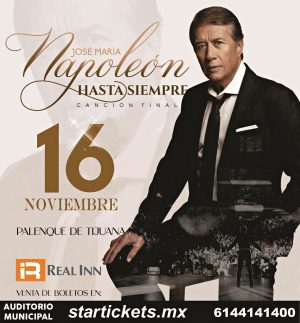 José María Napoleón en Tijuana 2024