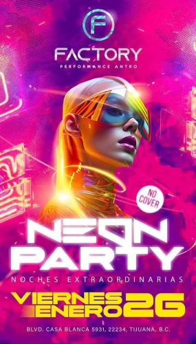 Neón Party en Tijuana 2024