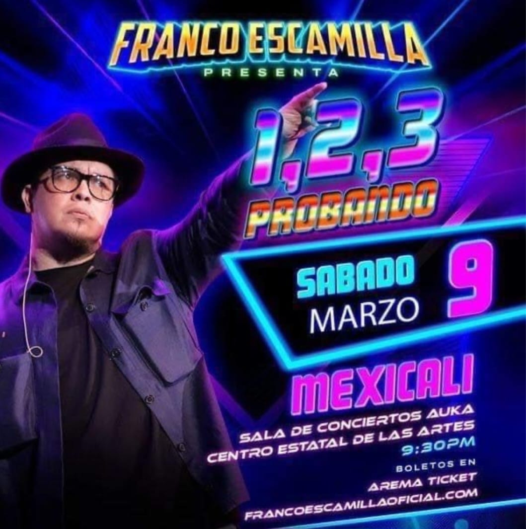 Franco Escamilla en Mexicali 2024