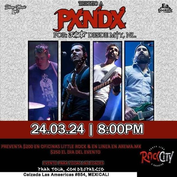 Tributo a Panda en Mexicali 2024