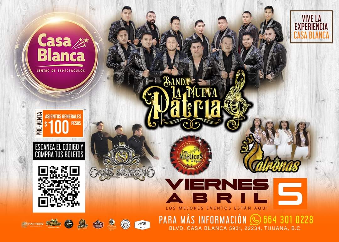 Banda La Nueva Patria en Tijuana 2024