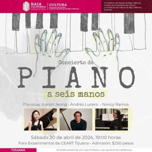 Concierto a Seis manos en Tijuana 2024