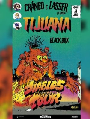 Cráneo y Lasser en Tijuana 2024
