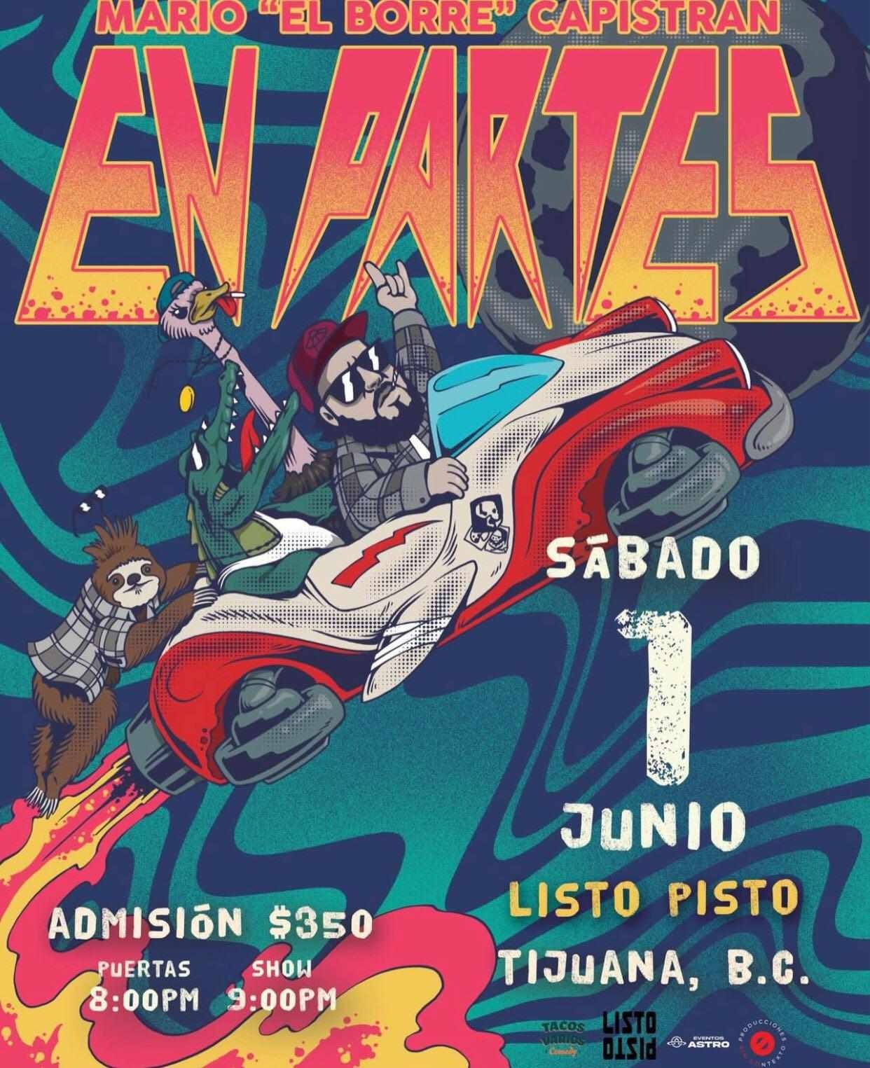 El Borre Capistrán en Tijuana 2024