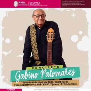 Gabino Palomares en Tijuana 2024