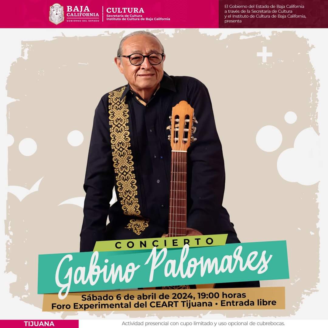 Gabino Palomares en Tijuana 2024