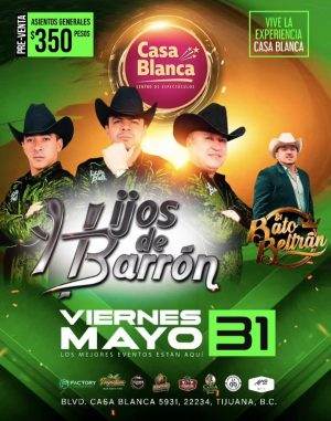 Hijos de Barrón en Tijuana 2024