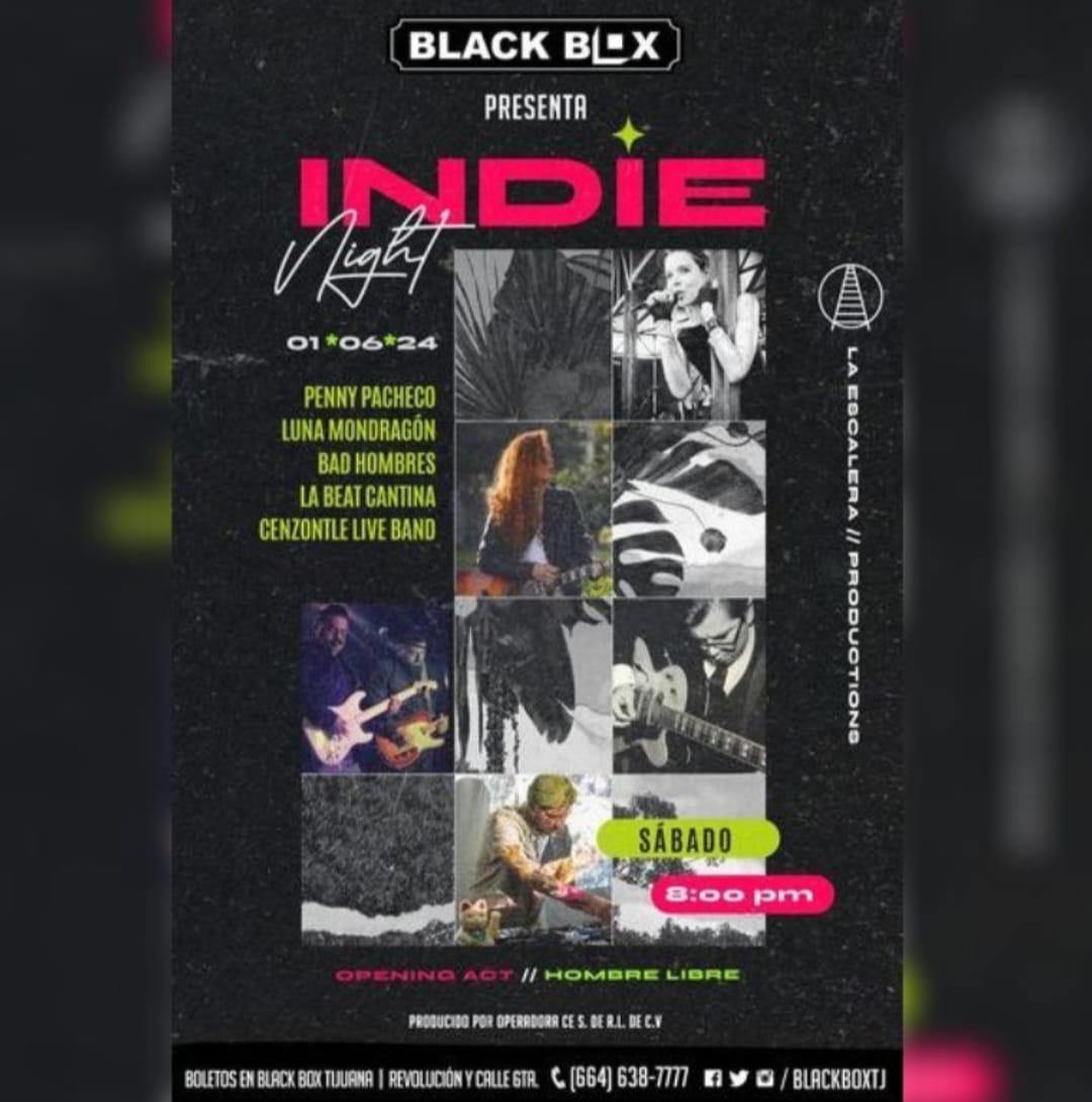 Indie Night en Tijuana 2024