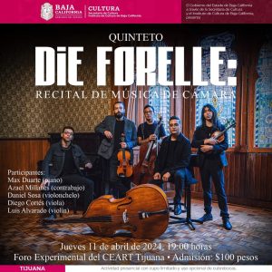 Quinteto Die Forelle en Tijuana 2024
