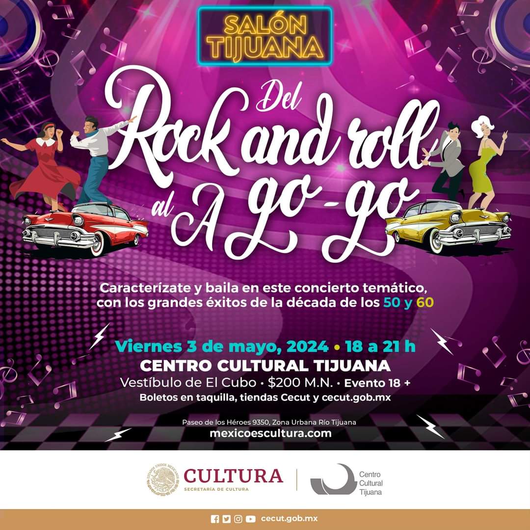 Rock & Roll a Go Go en Tijuana 2024