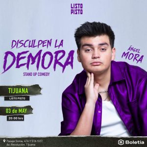 Ángel Mora en Tijuana 2024