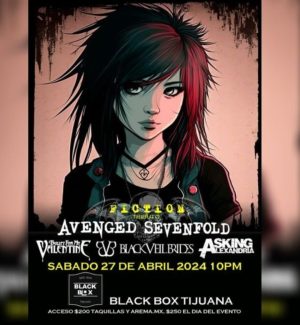 Avenged Sevenfold en Tijuana 2024