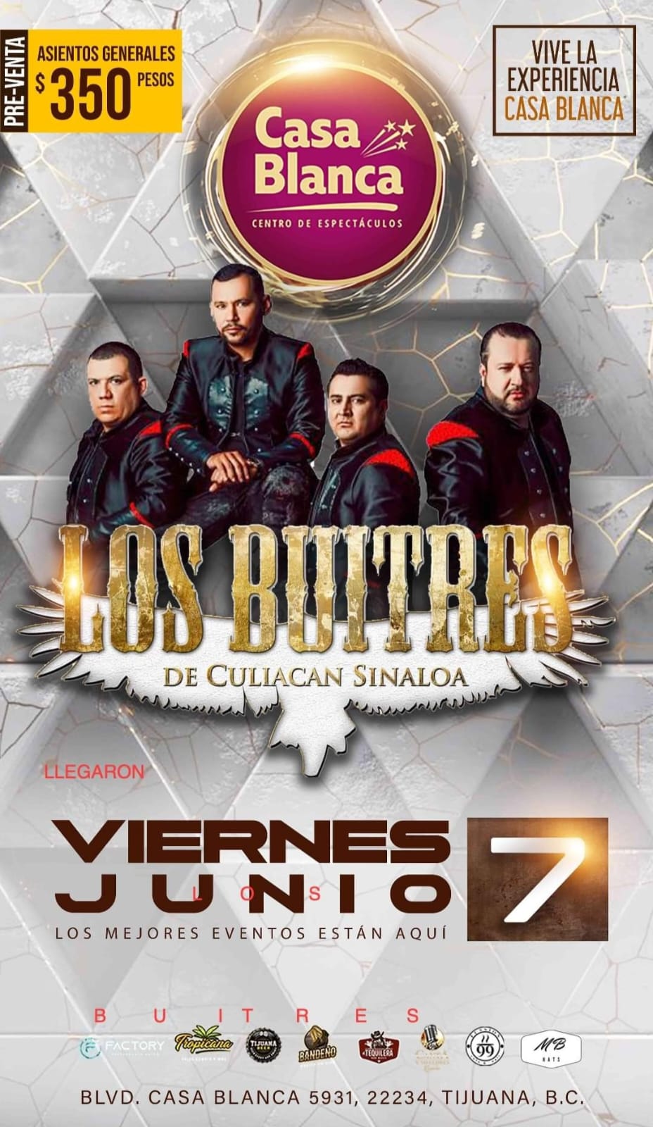 Los Buitres en Tijuana 2024