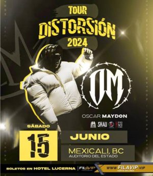Oscar Maydon en Mexicali 2024