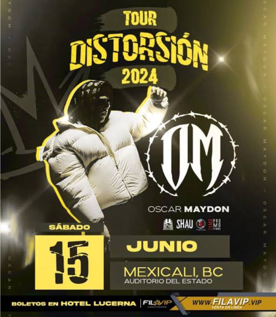 Oscar Maydon en Mexicali 2024