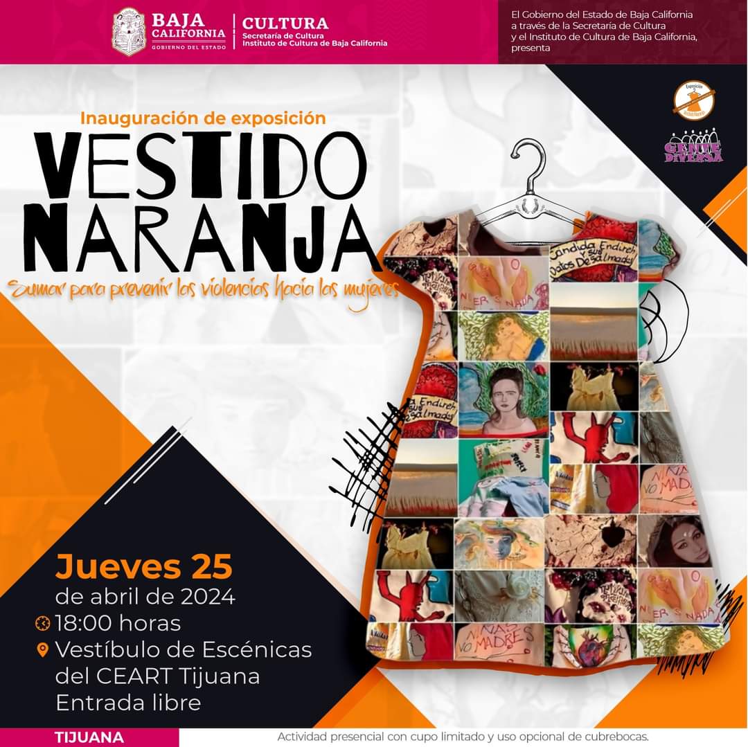 Vestido Naranja en Tijuana 2024