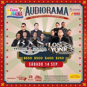 BXS y los Yonics en el Audiorama de la Feria de Tijuana 2024