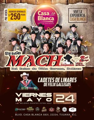 Banda Mach en Tijuana 2024