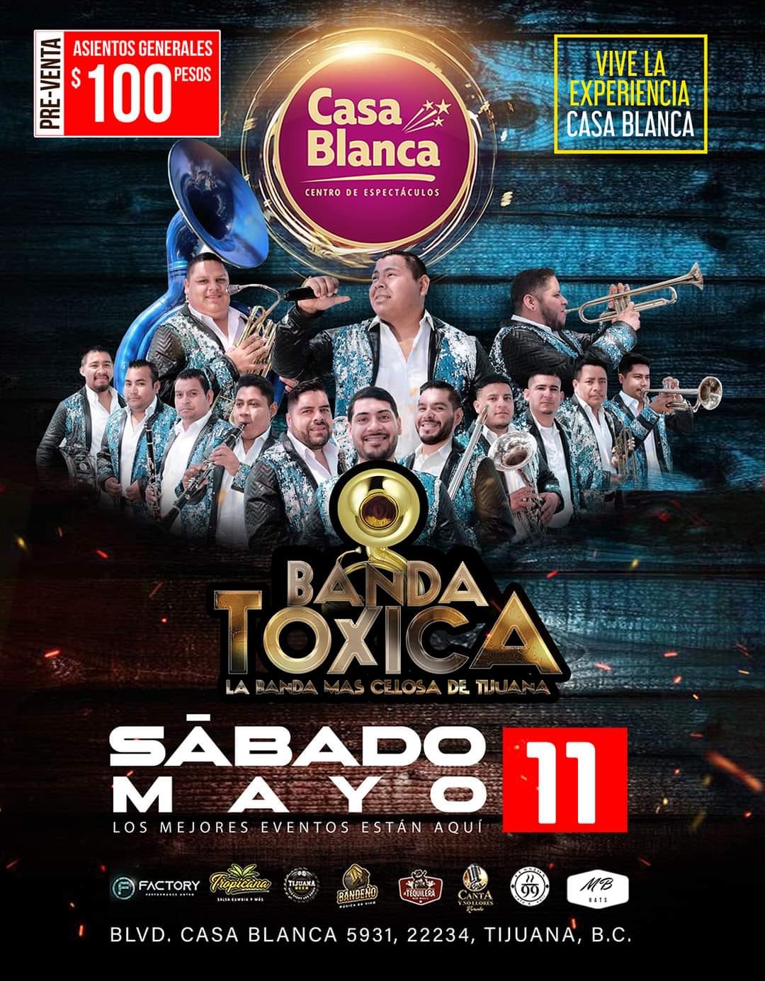 Banda Tóxica en Tijuana 2024
