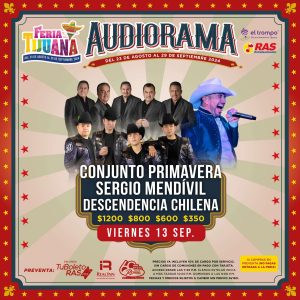Conjunto Primavera - Sergio mendivil y Descendencia Chilena en el Audiorama de la Feria de Tijuana 2024
