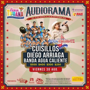 Cuisillos y Banda Agua Caliente en el Audiorama de la Feria de Tijuana 2024