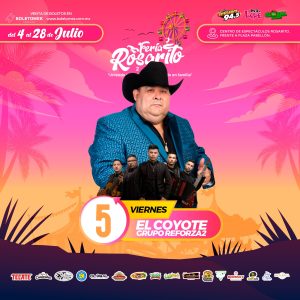 El Coyote en Feria de Rosarito 2024