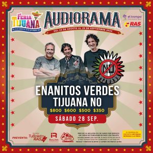 Enanitos Verdes y Tijuana No en el Audiorama de la Feria de Tijuana 2024