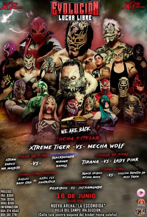 Evolución Lucha Libre en Tijuana 2024