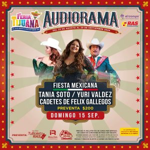 Fiesta Mexicana en el Audiorama de la Feria de Tijuana 2024