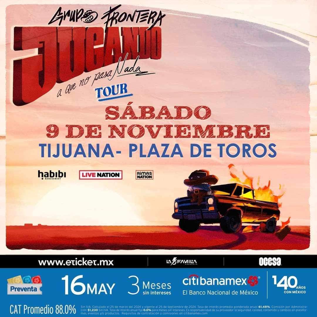 Grupo Frontera en Tijuana 2024