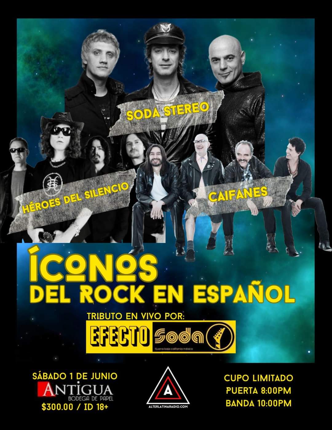 Íconos del Rock en Español en Tijuana 2024