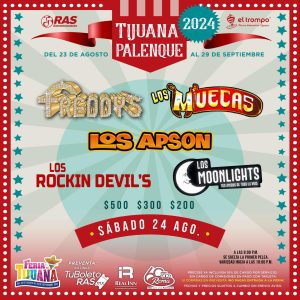 Los Apson y más en el Palenque de la Feria Tijuana 2024 - Tijuana Eventos