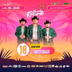 Los Novillos de la Sierra en Feria de Rosarito 2024