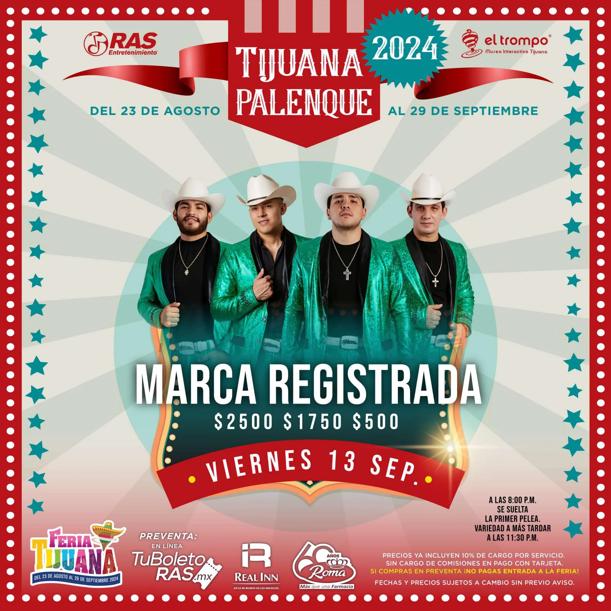 Marca Registrada en el Palenque de la Feria Tijuana 2024