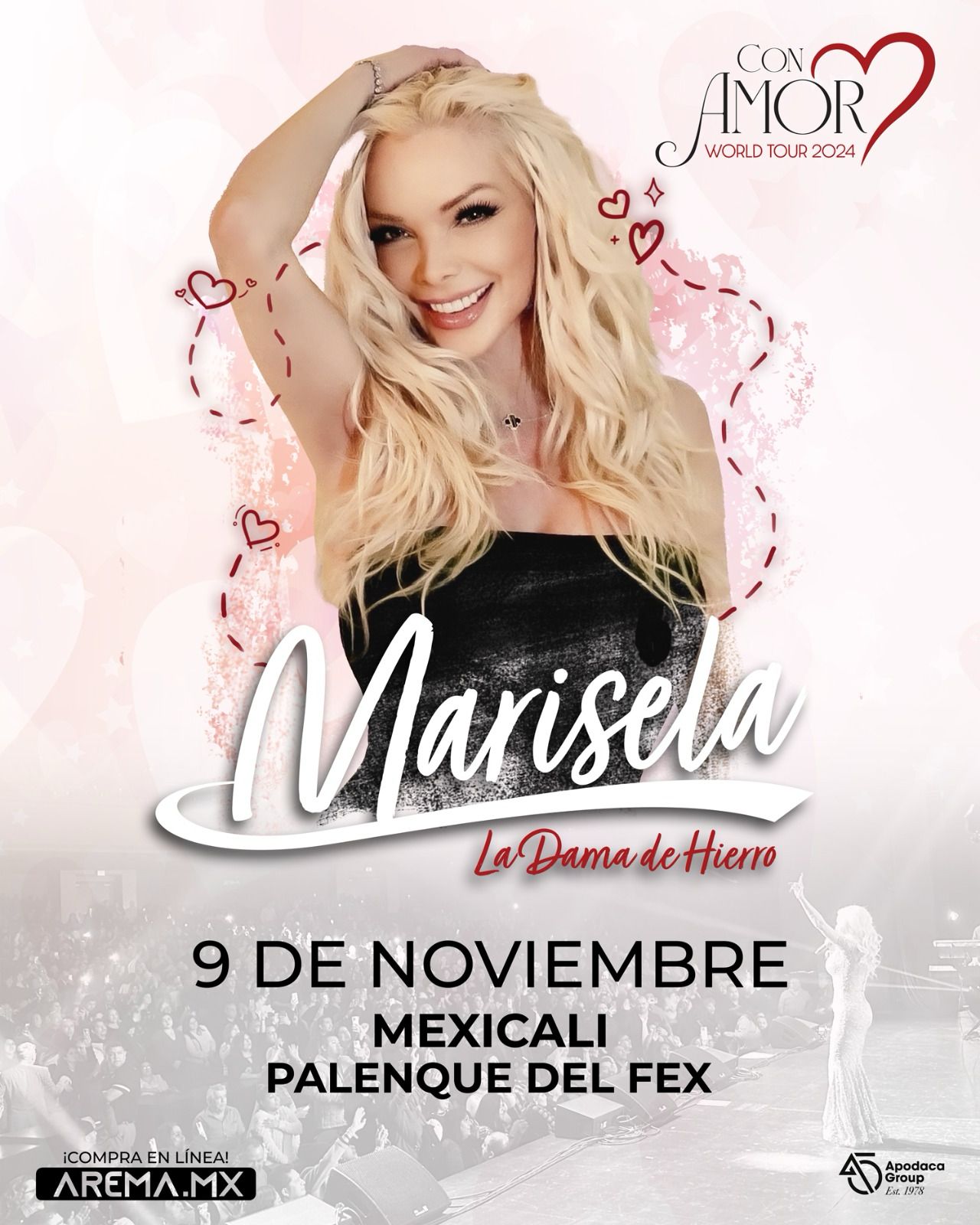 Marisela en Mexicali 2024 Tijuana Eventos, Conciertos