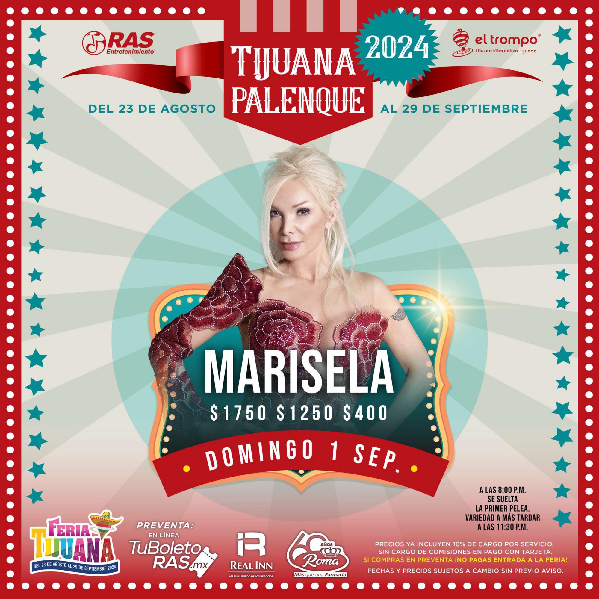 Marisela en el Palenque de la Feria Tijuana 2024