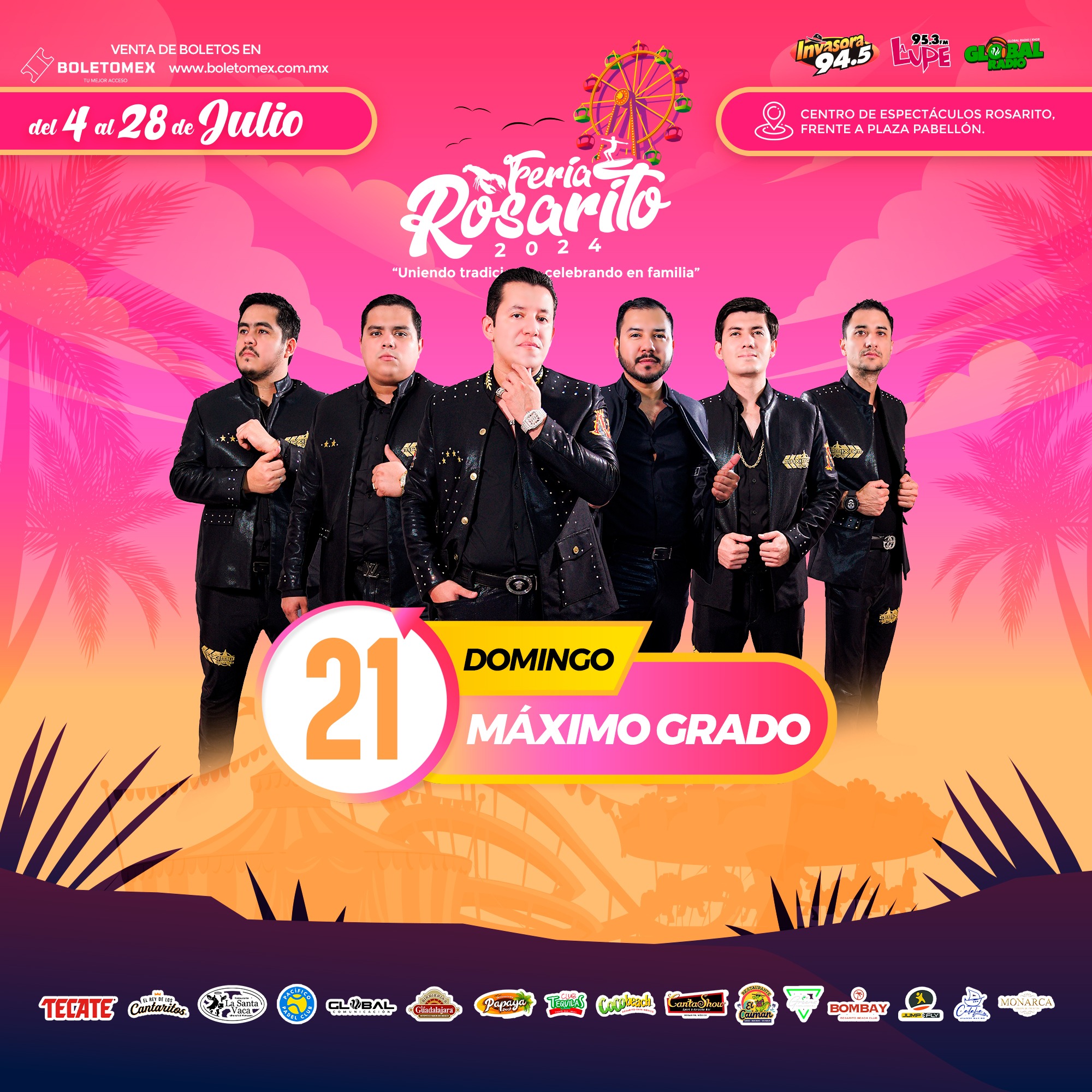 Máximo Grado en Feria de Rosarito 2024