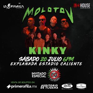 Molotov y Kinky en Tijuana 2024