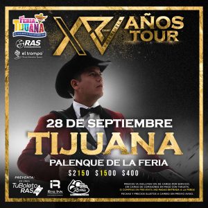 Remmy Valenzuela en el Palenque de la Feria Tijuana 2024 - Tijuana Eventos