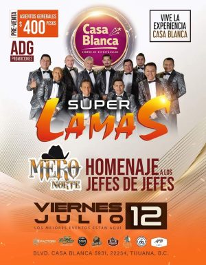 Super Lamas en Tijuana 2024