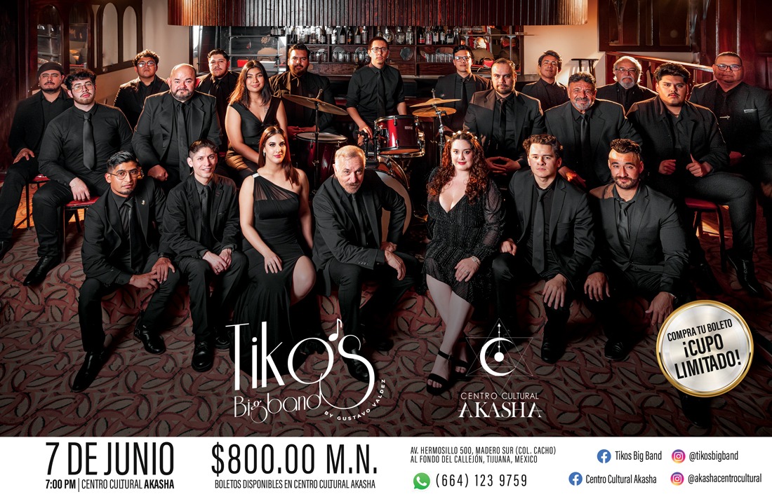 Tiko´s Bigband en Tijuana 2024