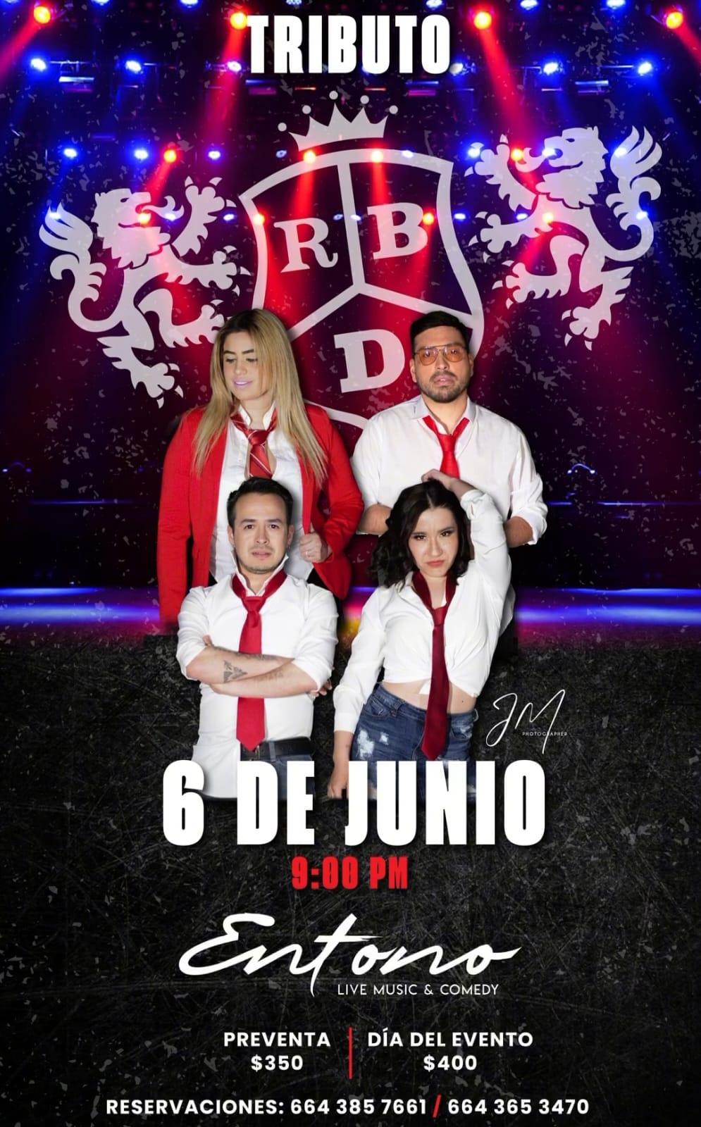 Tributo RBD en Tijuana 2024