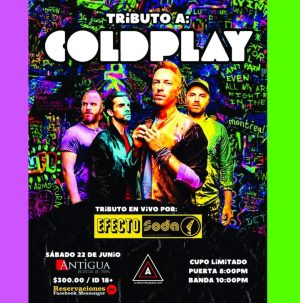 Tributo a Coldplay en Tijuana 2024